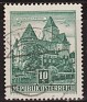 Austria 1957 Monumentos 10 S Verde Scott 630